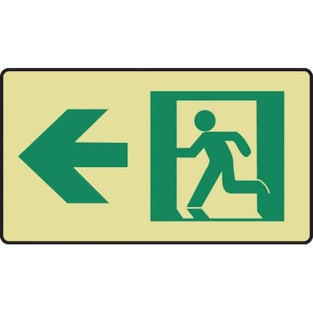 Accuform GLOWINTHEDAR K SAFETY SIGN EXIT AND MLNY507 MLNY507